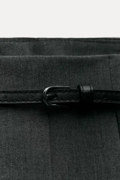 FALDA PANTALÓN TABLAS CINTURÓN