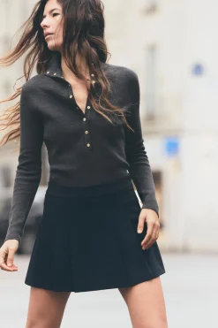 FALDA PANTALÓN TABLAS RAYA DIPLOMÁTICA
