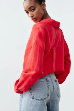 FALDA PANTALÓN Z1975 DENIM CRUZADA