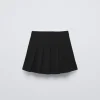FALDA TABLAS DOBLE CINTURILLA