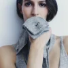 GUANTES LARGOS LANA