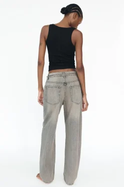 JEANS TAILORED BALLOON TIRO MEDIO