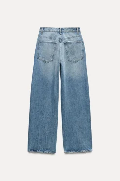 JEANS TRF RELAXED OVERSIZE TIRO MEDIO