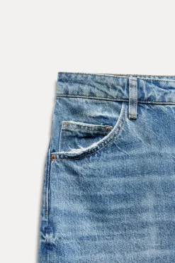 JEANS TRF RELAXED OVERSIZE TIRO MEDIO