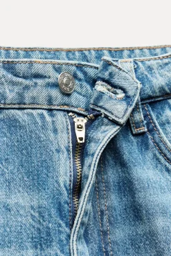 JEANS TRF RELAXED OVERSIZE TIRO MEDIO