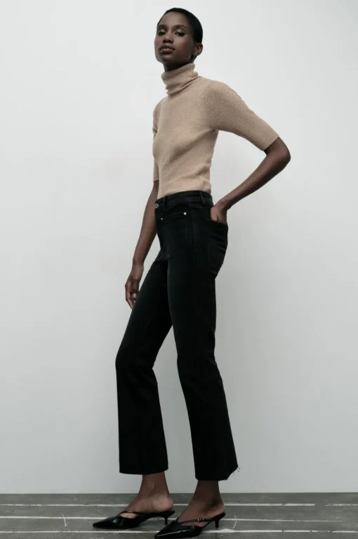 JEANS Z1975 MINI FLARE TIRO ALTO