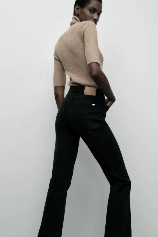 JEANS Z1975 MINI FLARE TIRO ALTO