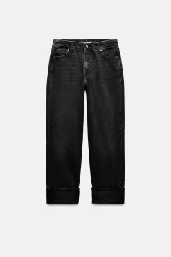 JEANS Z1975 STRAIGHT TIRO ALTO VUELTA BAJO