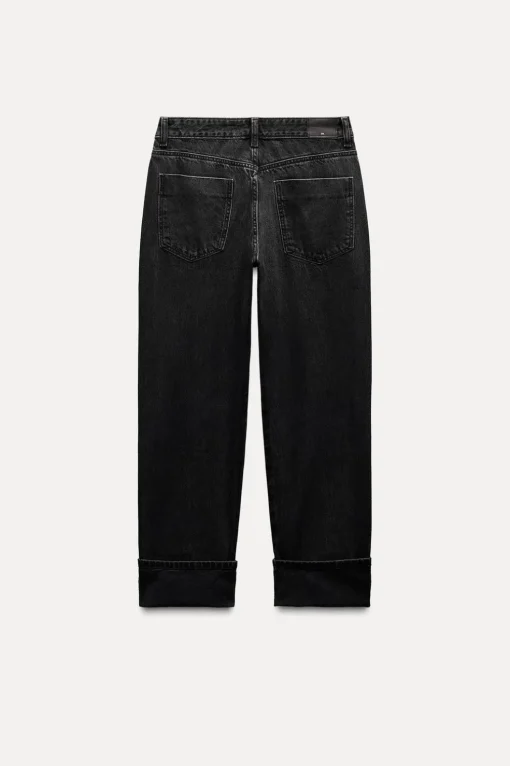 JEANS Z1975 STRAIGHT TIRO ALTO VUELTA BAJO
