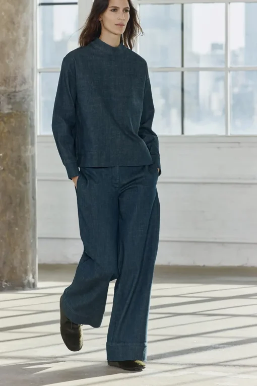 JEANS ZW COLLECTION WIDE LEG TIRO MEDIO