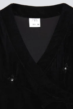 KIMONO TERCIOPELO ABALORIOS