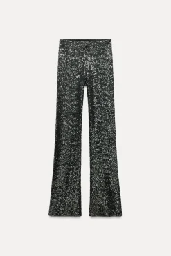 LEGGINGS FLARE LENTEJUELAS