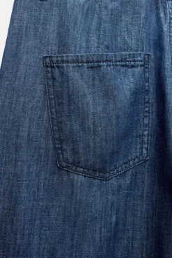 PANTALÓN DENIM Z1975 FLUIDO WIDE LEG