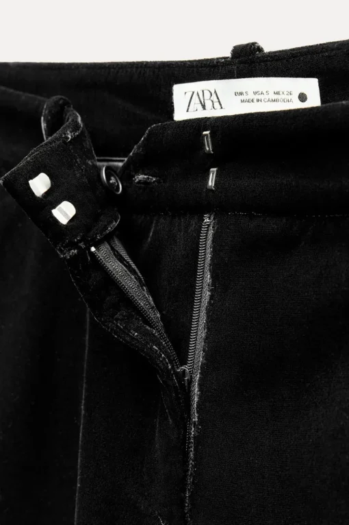 PANTALÓN FLARE TERCIOPELO ZW COLLECTION