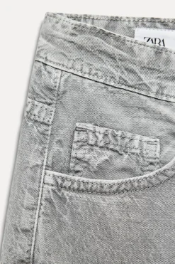 PANTALÓN FLUIDO ANCHO EFECTO DENIM