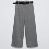 PANTALÓN JACQUARD CINTURÓN