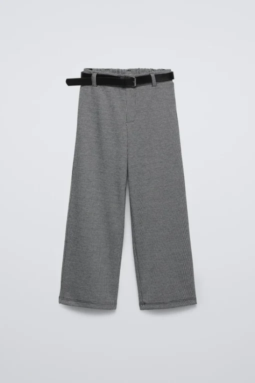 PANTALÓN JACQUARD CINTURÓN