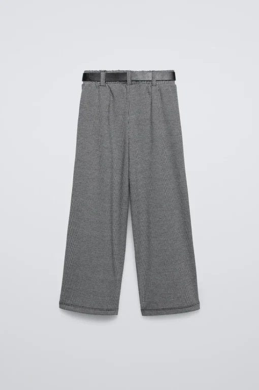 PANTALÓN JACQUARD CINTURÓN