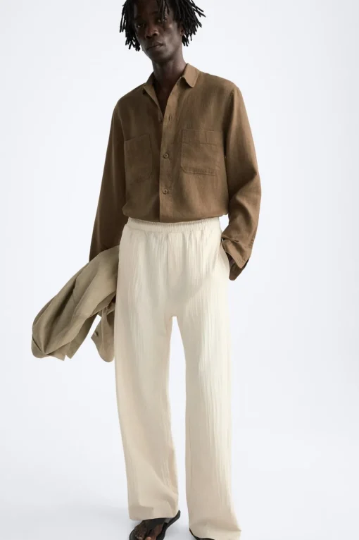 PANTALÓN JACQUARD IRREGULAR