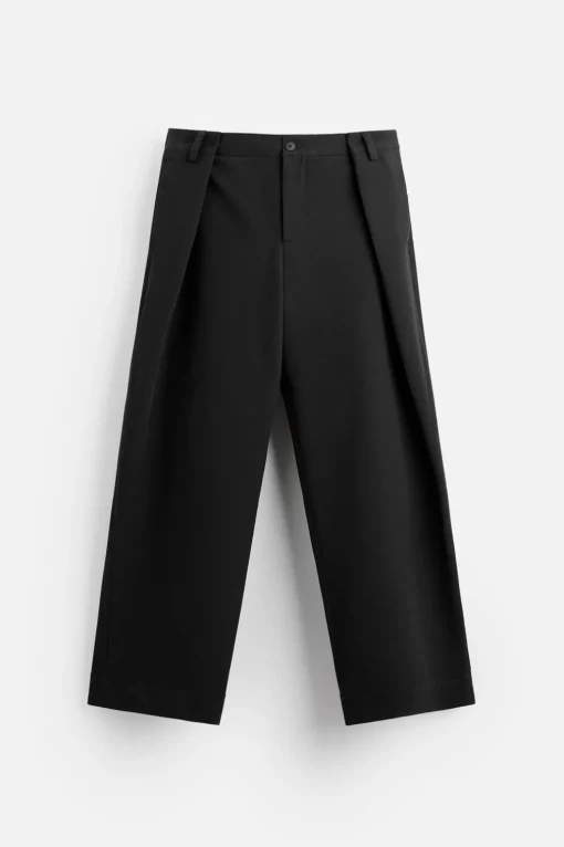 PANTALÓN OVERSIZE FIT PLIEGUES