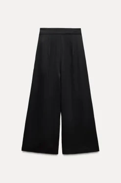 PANTALÓN PINZAS MEZCLA LINO ZW COLLECTION