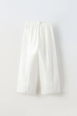 PANTALÓN RECTO LINO