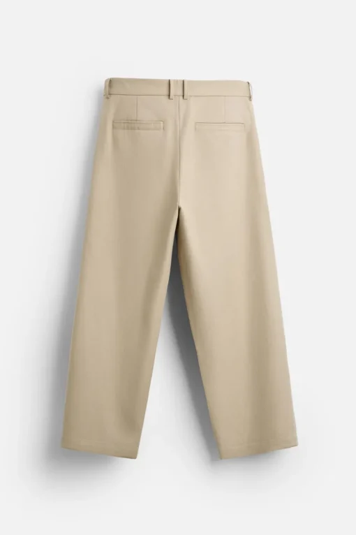 PANTALÓN STRAIGHT FIT PLIEGUES
