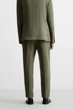 PANTALÓN TRAJE ALGODÓN - LINO