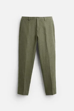 PANTALÓN TRAJE ALGODÓN - LINO