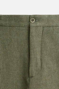 PANTALÓN TRAJE ALGODÓN - LINO