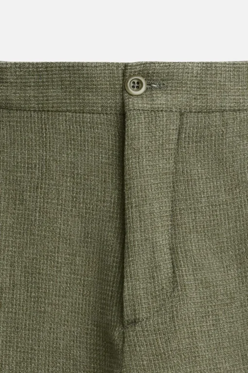 PANTALÓN TRAJE ALGODÓN - LINO