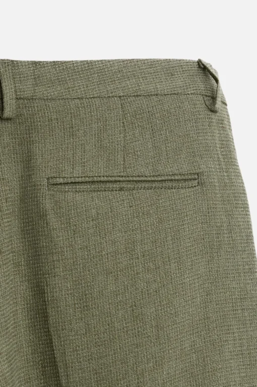 PANTALÓN TRAJE ALGODÓN - LINO