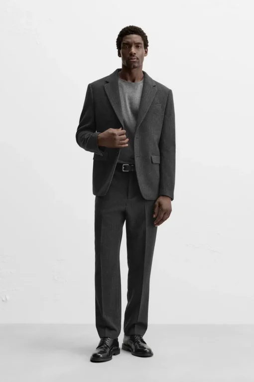 PANTALÓN TRAJE RAYA DIPLOMÁTICA