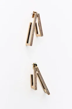 PENDIENTES DOBLE BRILLOS