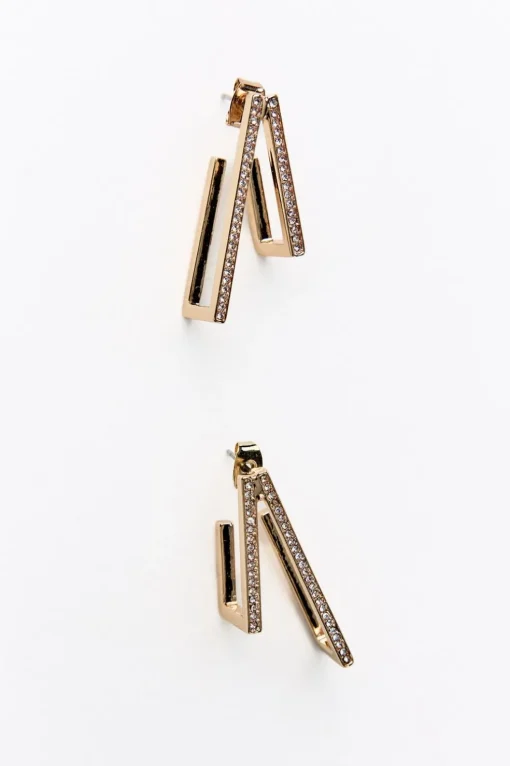 PENDIENTES DOBLE BRILLOS