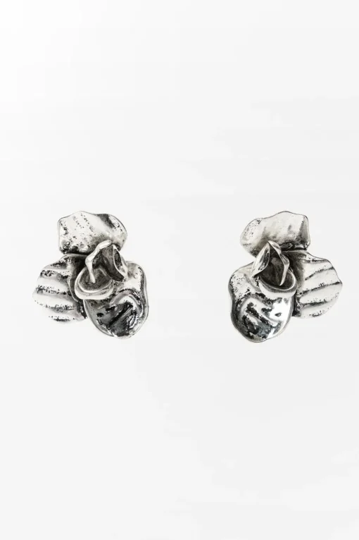 PENDIENTES FLOR LABRADA