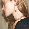 PENDIENTES LARGOS RECTANGULARES