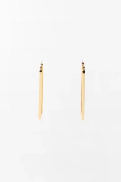 PENDIENTES LARGOS RECTANGULARES