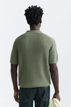 POLO PUNTO ALGODÓN - LINO