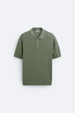 POLO PUNTO ALGODÓN - LINO
