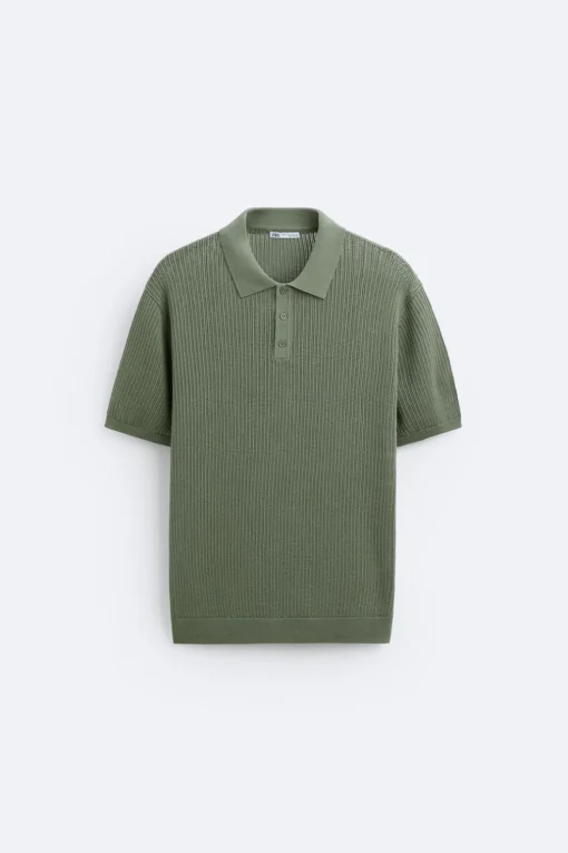 POLO PUNTO ALGODÓN - LINO