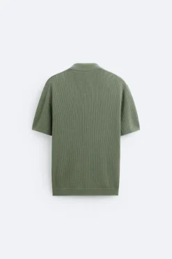 POLO PUNTO ALGODÓN - LINO