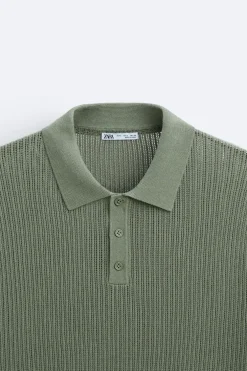 POLO PUNTO ALGODÓN - LINO
