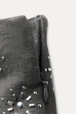 SHORTS BORDADOS CON LINO ZW COLLECTION