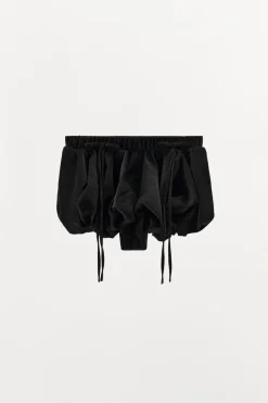 SHORTS GLOBO TERCIOPELO