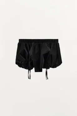 SHORTS GLOBO TERCIOPELO