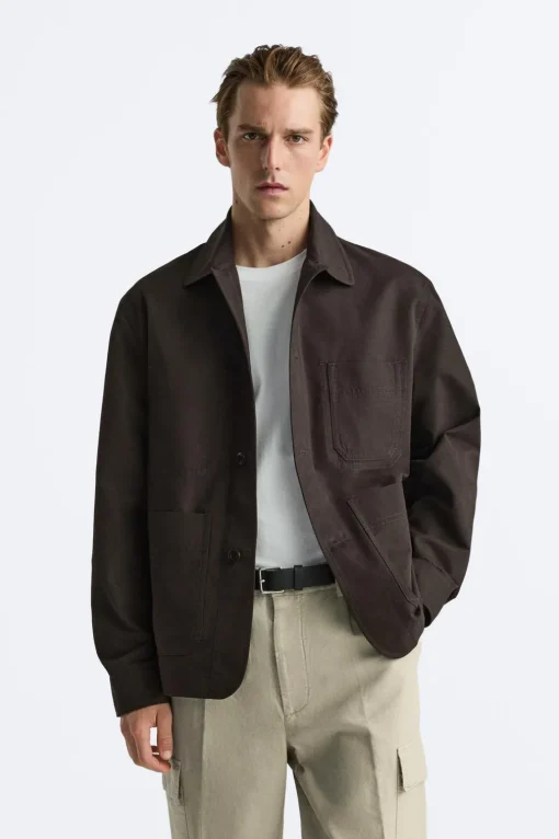 SOBRECAMISA BOLSILLOS