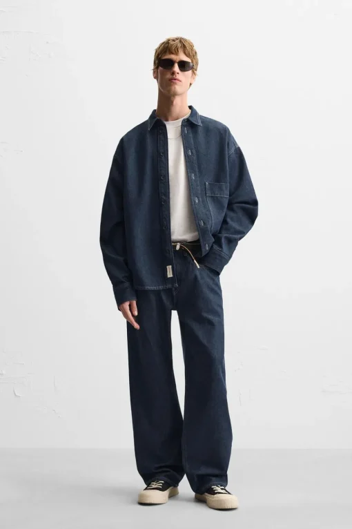 SOBRECAMISA DENIM BOLSILLO