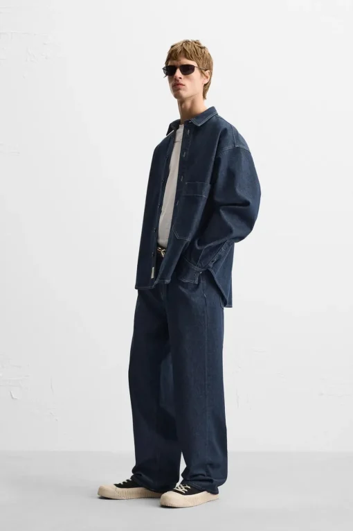 SOBRECAMISA DENIM BOLSILLO
