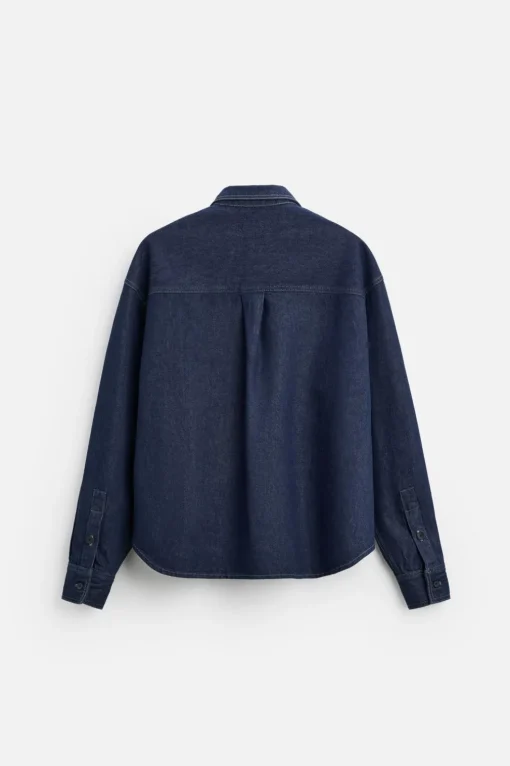 SOBRECAMISA DENIM BOLSILLO